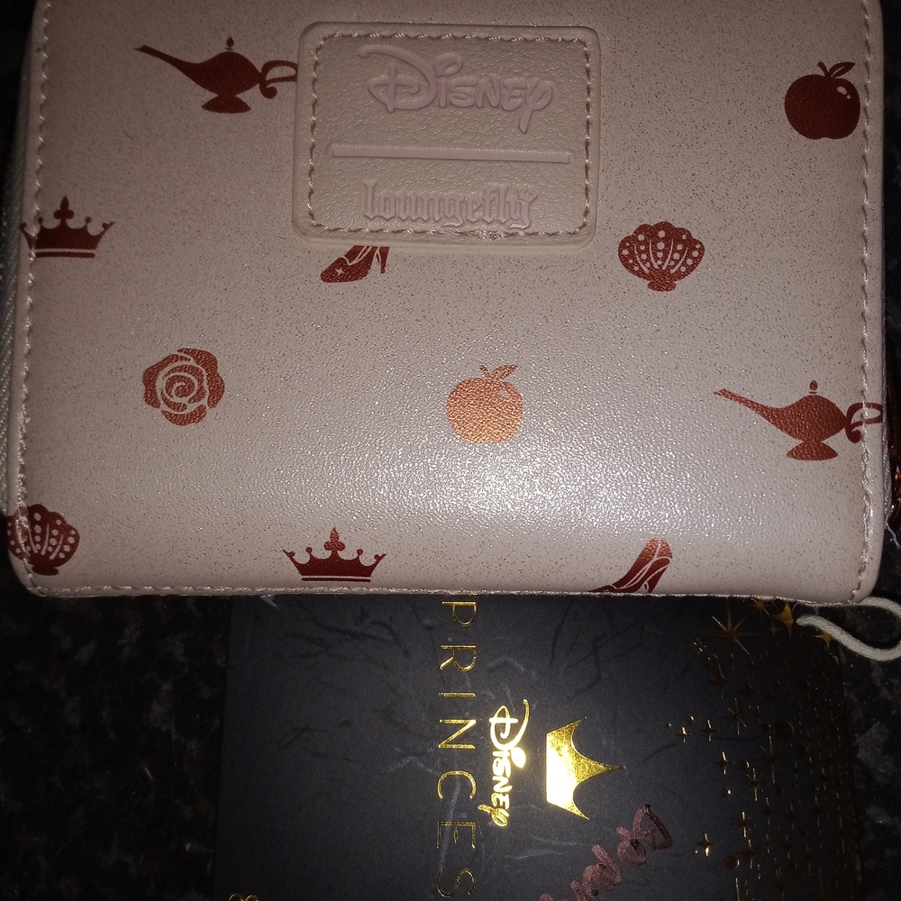 Loungefly Disney Princess Soft Tag Wallet NWT